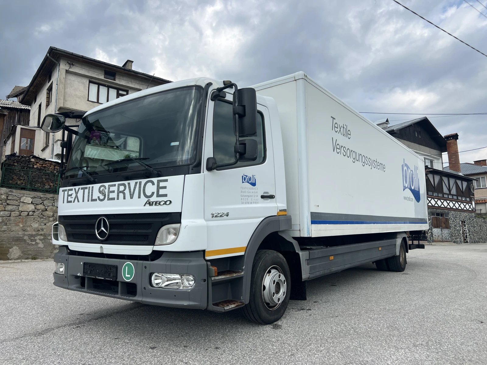 Mercedes-Benz Atego 12.24, Дрехарка, Борд, Нов внос, , ,  - изображение 3