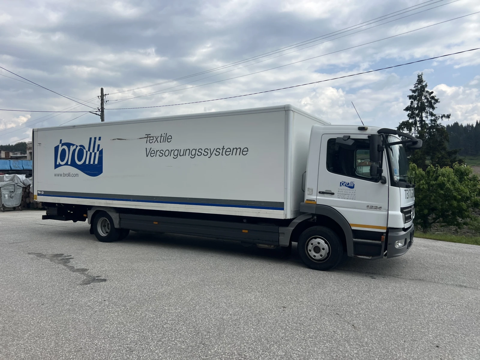 Mercedes-Benz Atego 12.24, Дрехарка, Борд, Нов внос, , ,  - изображение 2