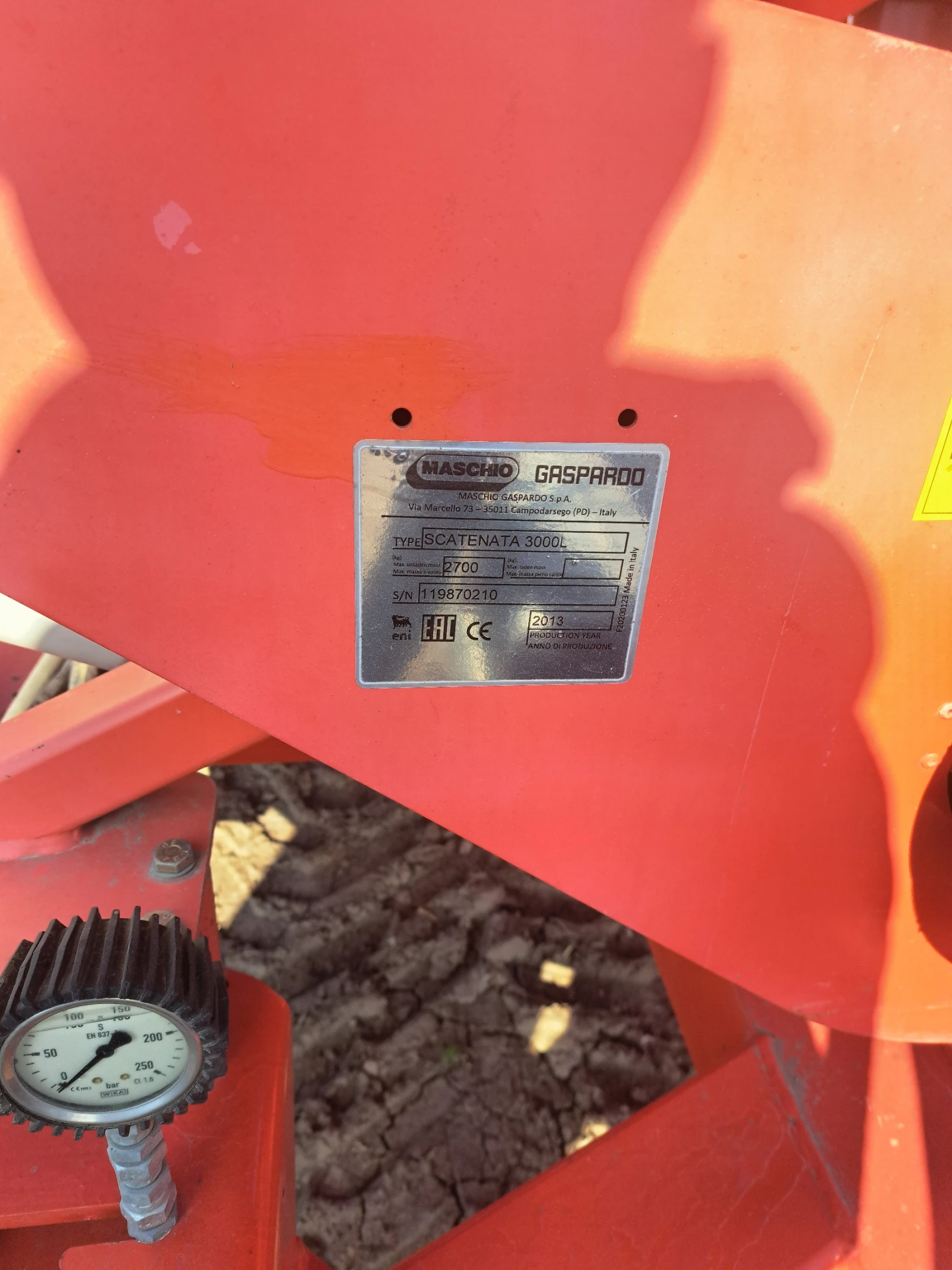 Сеялка Gaspardo Manta 12+ Бункер-Gaspardo-Scatenata-3000l - изображение 3