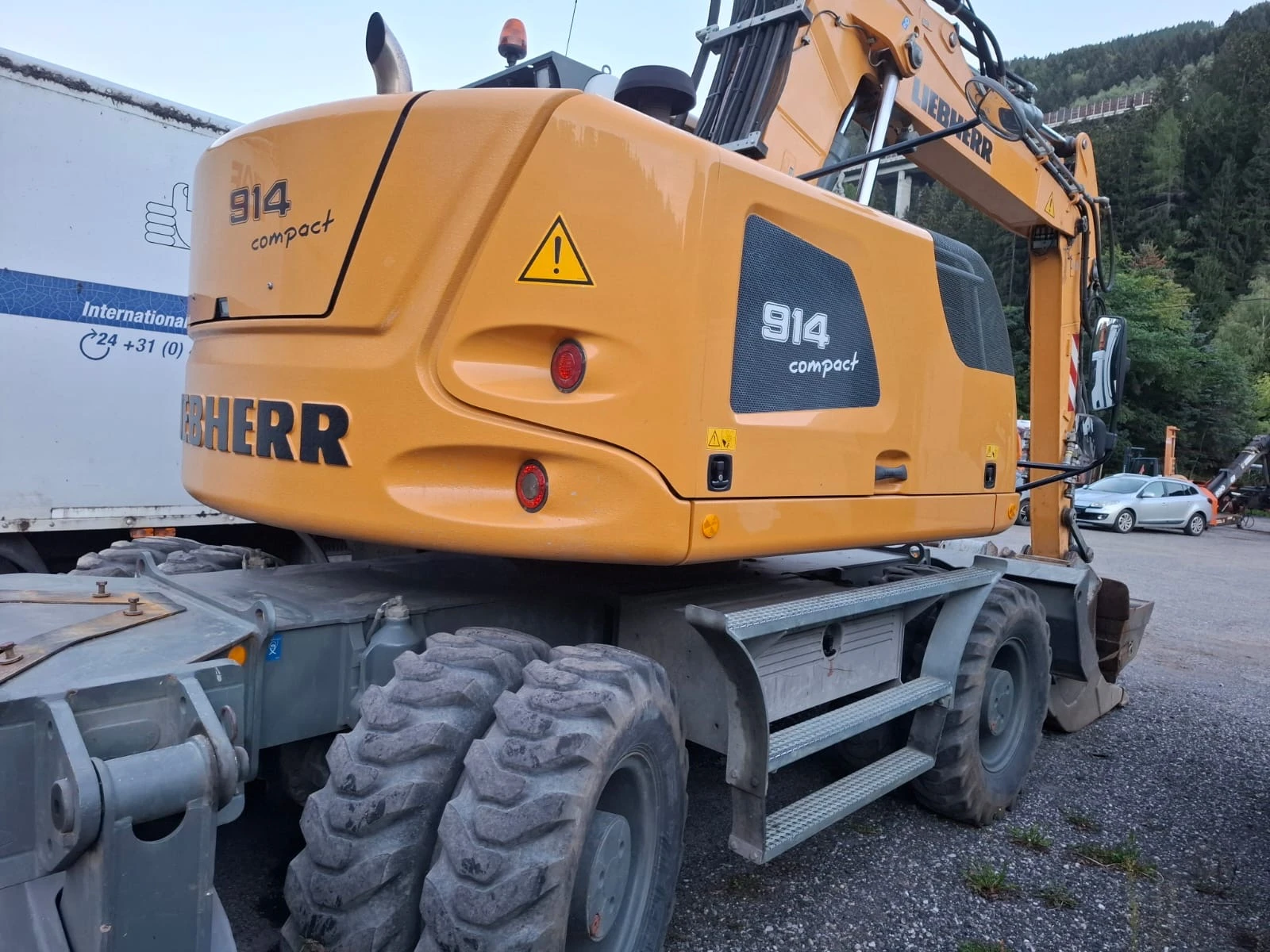Багер Liebherr А 914 Compact, Нов внос, , , , снимка 8 - Индустриална техника - 56239127