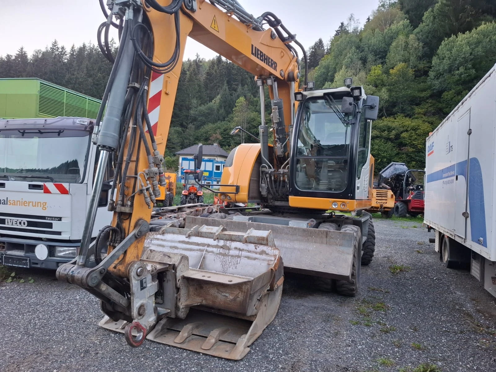 Багер Liebherr А 914 Compact, Нов внос, , , , снимка 2 - Индустриална техника - 56239127
