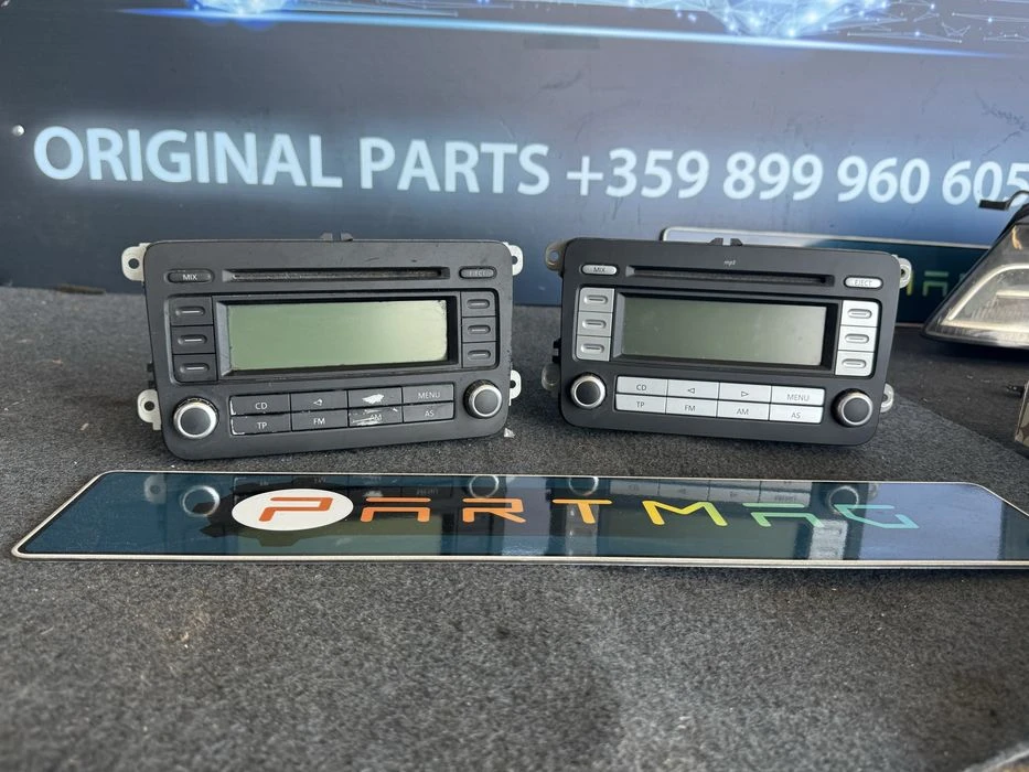 Продавам ориг радио Audio Cd Mp3 VW Seat skoda golf sharan tiguan tour