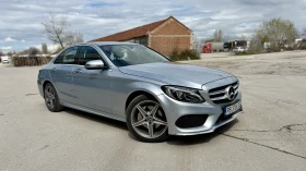 Mercedes-Benz C 220 AMG Line 9G-Tronic Камера Навигация Перфектна, снимка 2