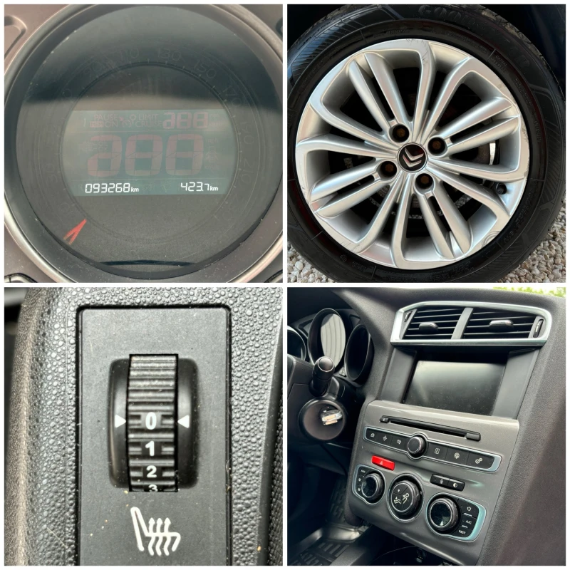 Citroen C4 1.6 HDI NAVI LED , снимка 16 - Автомобили и джипове - 47012136