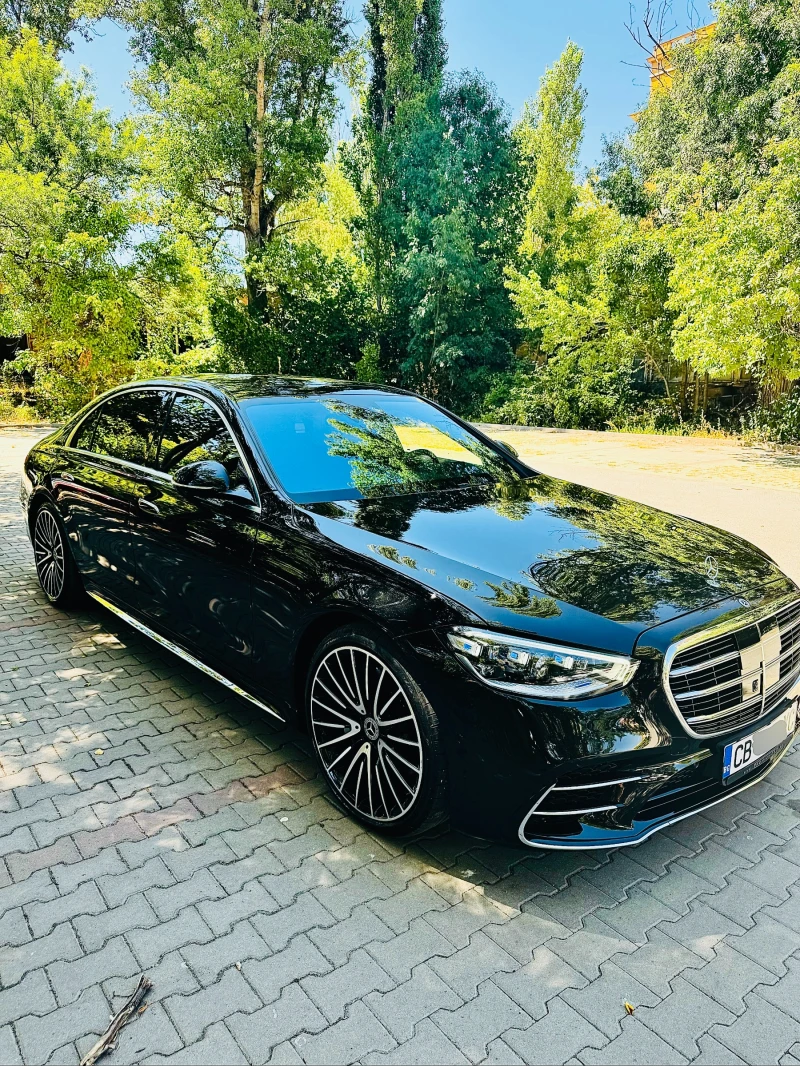 Mercedes-Benz S 580  4MATIC* V8* LONG* 3xTV* , снимка 3 - Автомобили и джипове - 47233648