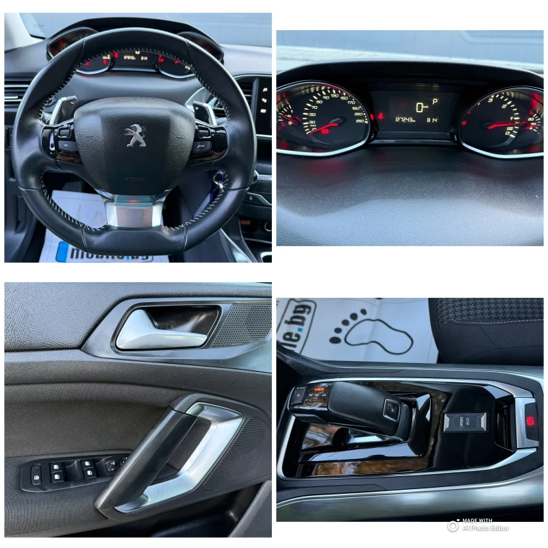 Peugeot 308 1.5 AVTOMAT LED, снимка 12 - Автомобили и джипове - 49111708