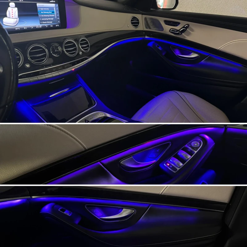 Mercedes-Benz S 560 Facelift 4X4 Black 119000km., снимка 9 - Автомобили и джипове - 53526837