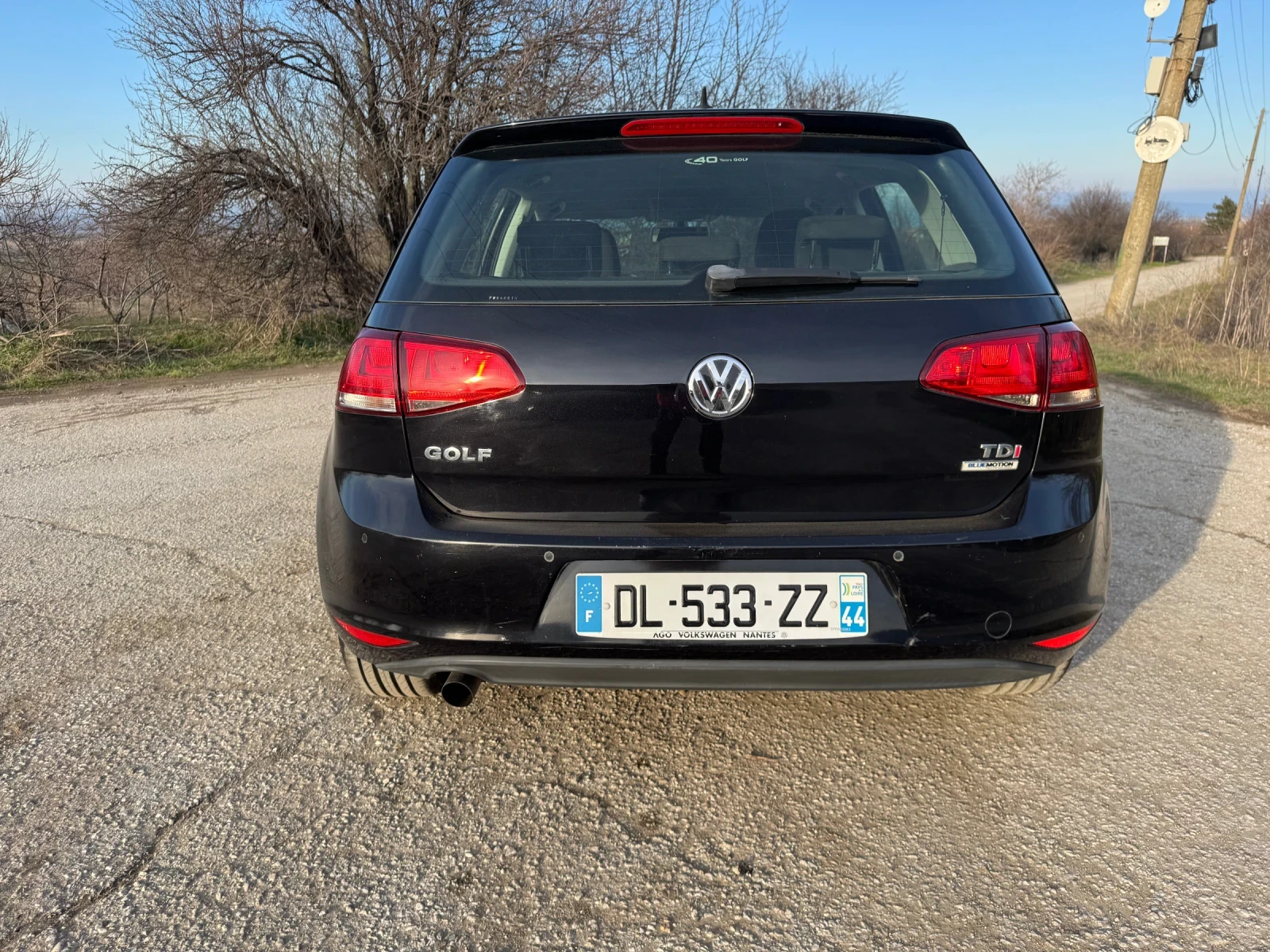 VW Golf VII, 1, 6 TDI 105 ks. Navi, klimatr., Parktr, снимка 3 - Автомобили и джипове - 53871804