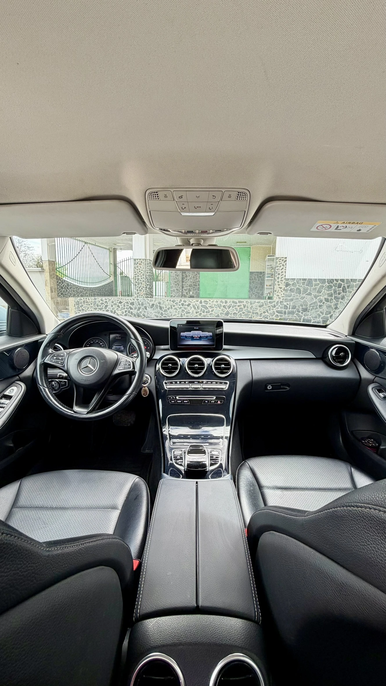 Mercedes-Benz C 220 AMG Line 9G-Tronic ������ ��������� ��������� | Mobile.bg � ����������� 11