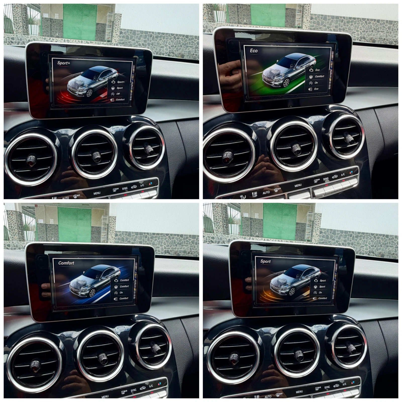 Mercedes-Benz C 220 AMG Line 9G-Tronic ������ ��������� ��������� | Mobile.bg � ����������� 15