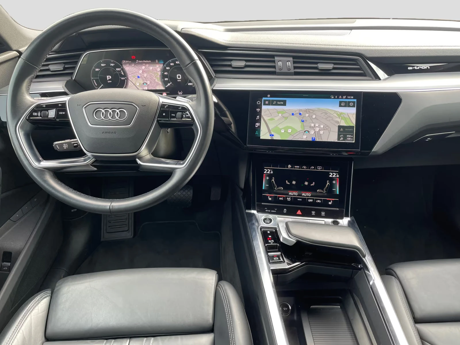 Audi E-Tron 55/SPORTBACK/408HP/S-LINE/QUATTRO/PANO/B&O/271q, снимка 6 - Автомобили и джипове - 54454996