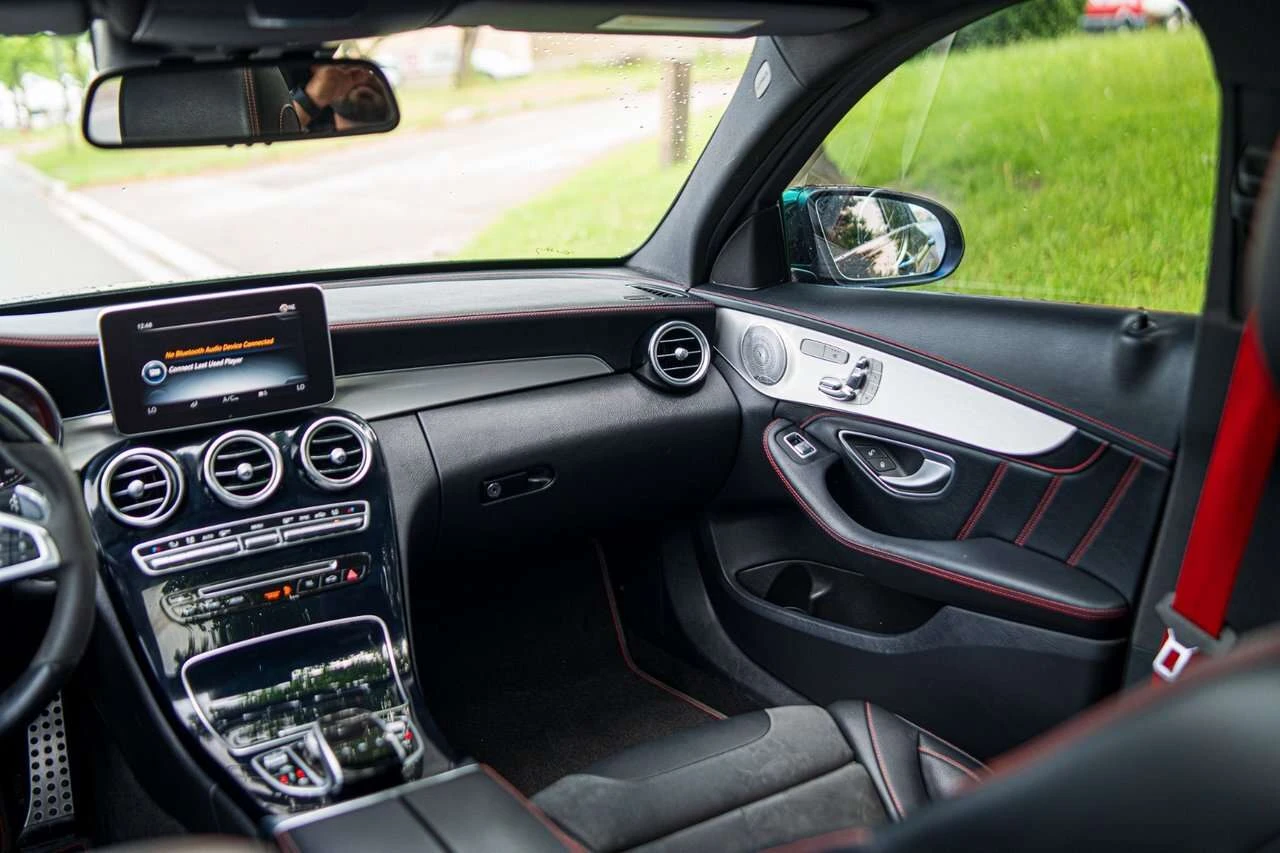 Mercedes-Benz C 43 AMG  / 360 / ДИСТРОНИК /  BURMESTER / ЦЕНА ДО БГ , снимка 17 - Автомобили и джипове - 54887129