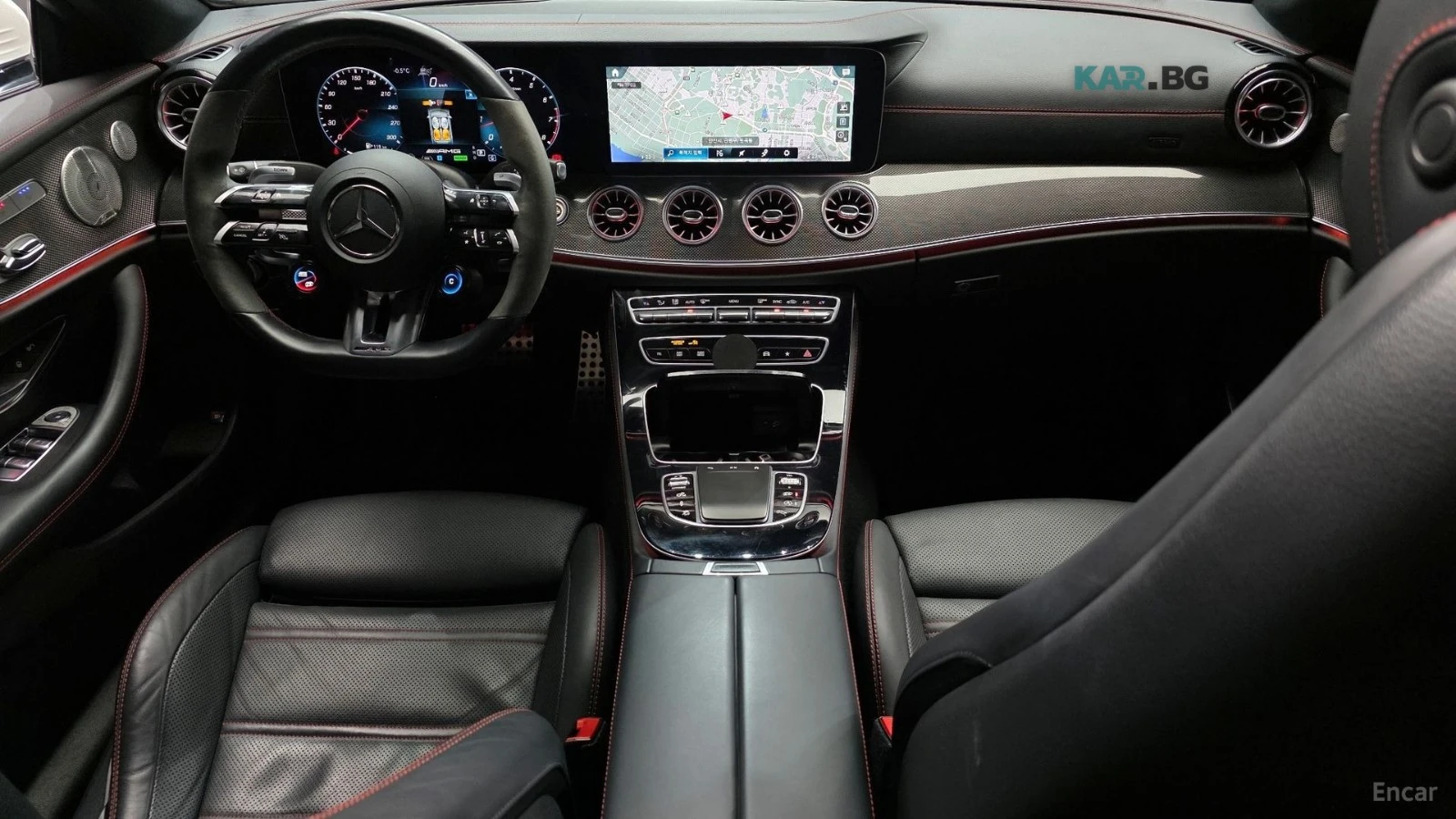 Mercedes-Benz E 53 AMG 4MATIC+ * HUD* КОЖА* ОБДУХВ* ПАНО* 360, снимка 5 - Автомобили и джипове - 55253818