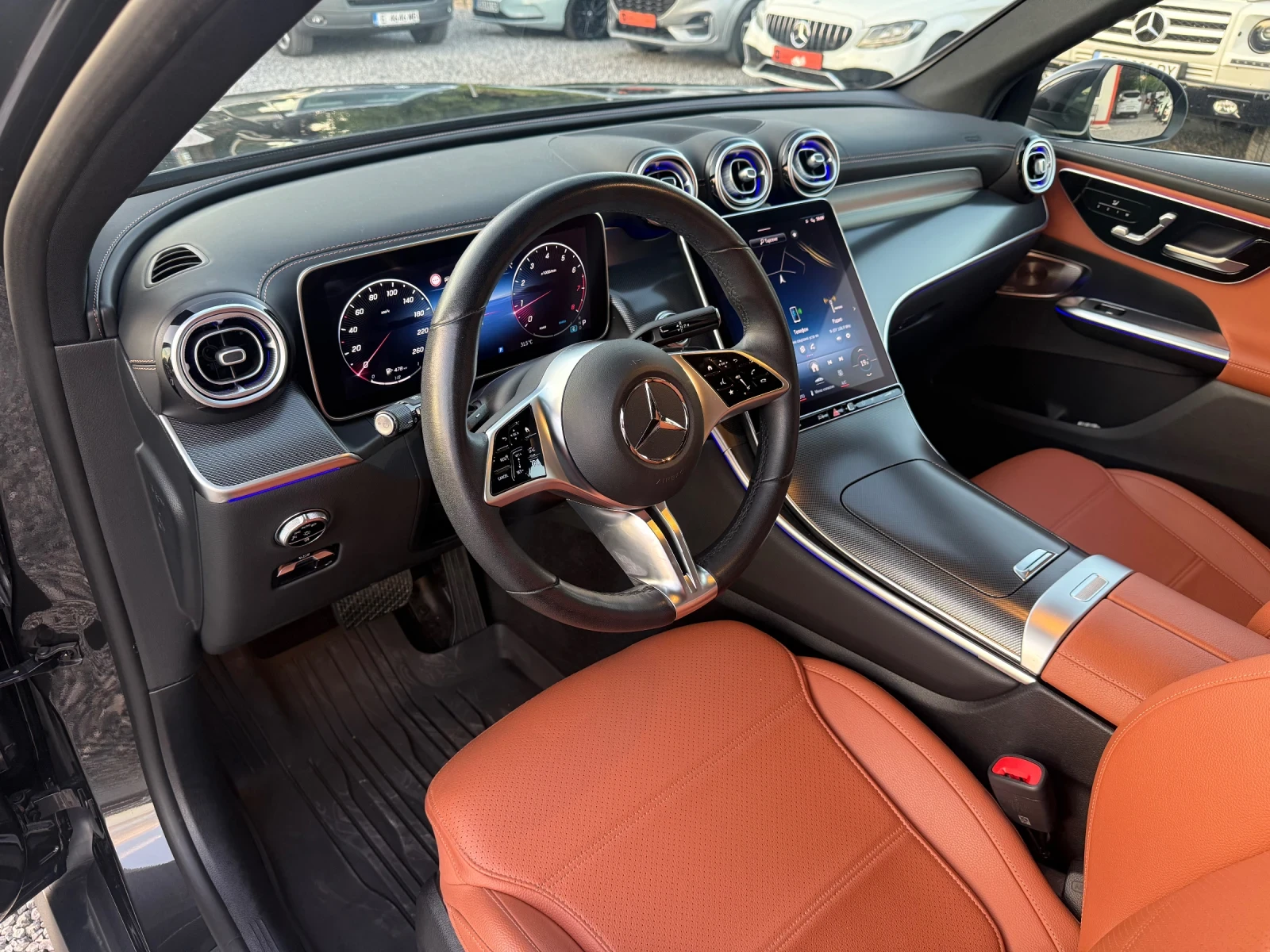 Mercedes-Benz GLC 200  (204 кс) Mild Hybrid 4MATIC 56000km. Гаранция, снимка 8 - Автомобили и джипове - 55619492