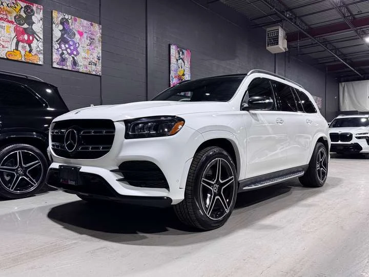Mercedes-Benz GLS GLS450 4MATIC DISTRONIC TECHNOLOGY PREMIUM NIGHT, снимка 3 - Автомобили и джипове - 54470115