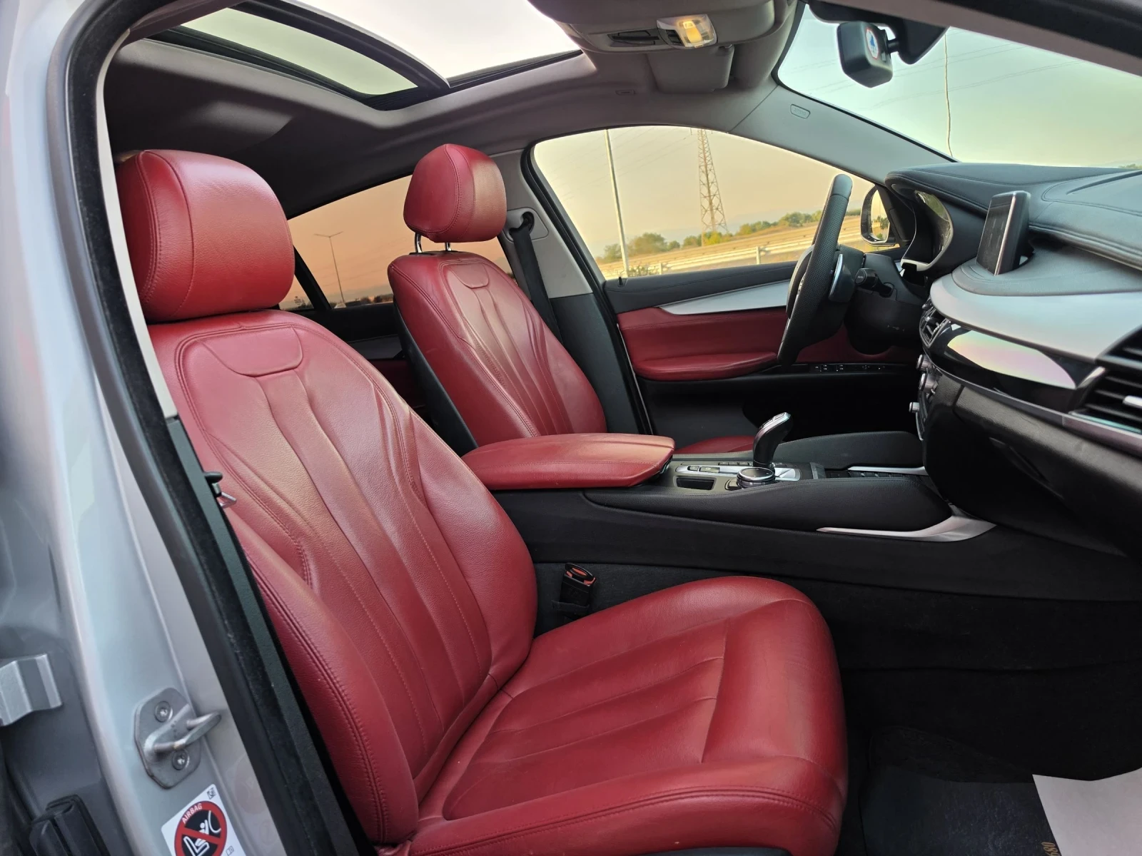 BMW X6 4.0d/X-drive/NAVI/EL/360CAM/HADE-UP/FUL FUL, снимка 12 - Автомобили и джипове - 55425608