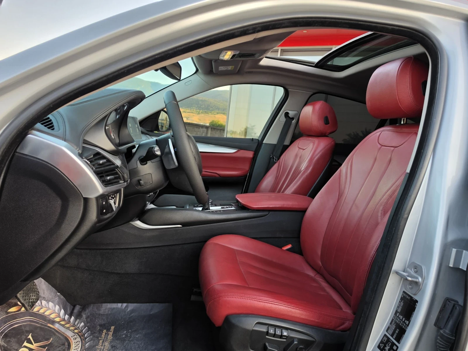 BMW X6 4.0d/X-drive/NAVI/EL/360CAM/HADE-UP/FUL FUL, снимка 9 - Автомобили и джипове - 55425608