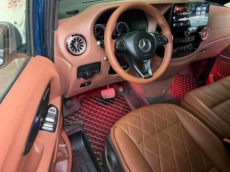 Mercedes-Benz V 220 MAYBACH VS680/LED/8+ 1/NAVI/XENON/UNIKAT, снимка 10 - Бусове и автобуси - 46396541