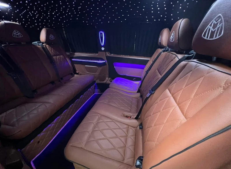 Mercedes-Benz V 220 MAYBACH VS680/LED/8+ 1/NAVI/XENON/UNIKAT, снимка 15 - Бусове и автобуси - 46396541