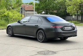 Mercedes-Benz S 580 AMG/LONG/4MATIC/EXCLUSIV/BURM/PANO/HEADUP/360/MATT - 179980 лв. - 75215978 | Car24.bg