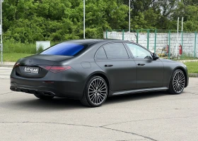 Mercedes-Benz S 580 AMG/LONG/4MATIC/EXCLUSIV/BURM/PANO/HEADUP/360/MATT - 179980 лв. - 75215978 | Car24.bg