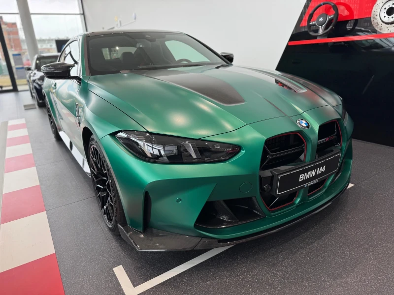 BMW M4 CS Frozen Isle of Man Green, снимка 3 - Автомобили и джипове - 49385848