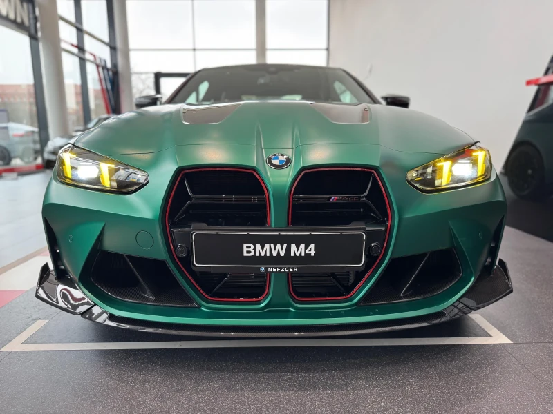 BMW M4 CS Frozen Isle of Man Green, снимка 2 - Автомобили и джипове - 49385848