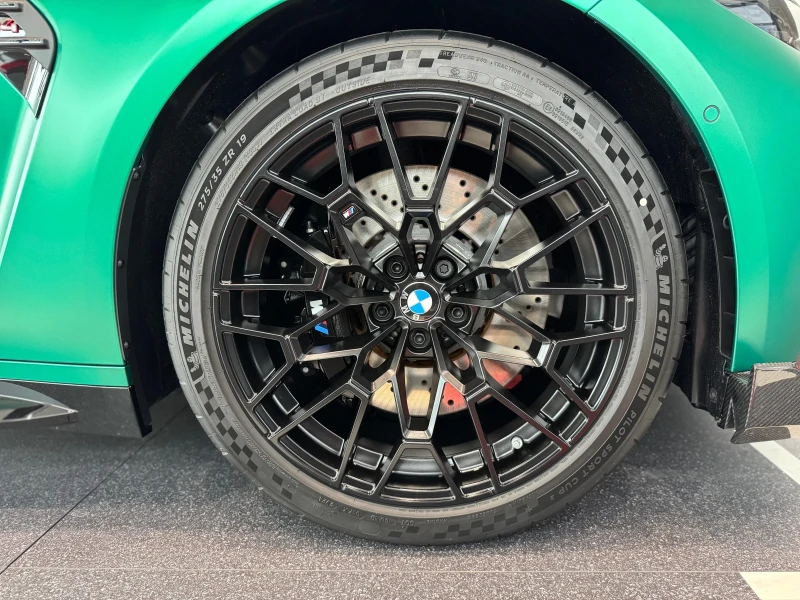 BMW M4 CS Frozen Isle of Man Green, снимка 8 - Автомобили и джипове - 49385848