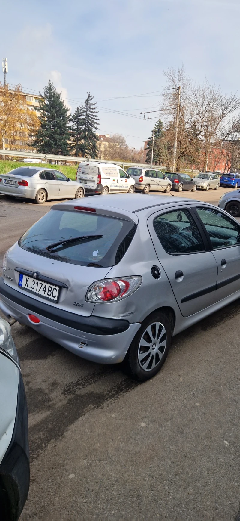 Peugeot 206 1.9, снимка 2 - Автомобили и джипове - 52674454