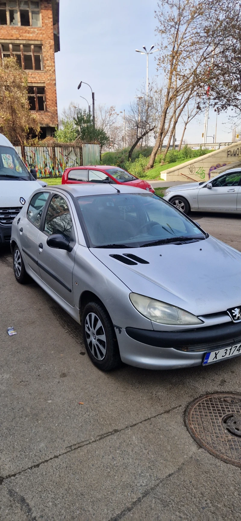 Peugeot 206 1.9, снимка 3 - Автомобили и джипове - 52674454