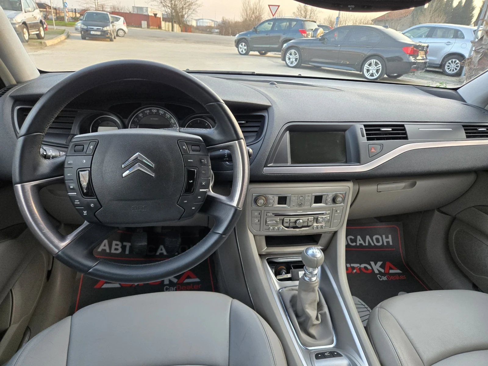 Citroen C5 2.0HDI-140кс= 6СКОРОСТИ= НАВИ= ЕЛ.БАГАЖНИК= КОЖА, снимка 11 - Автомобили и джипове - 53714248