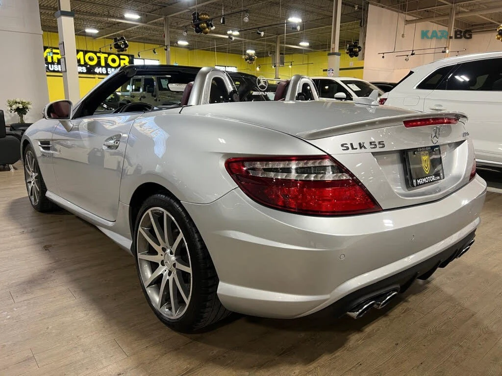 Mercedes-Benz SLK 55 AMG* АвтоКредит* (ЦЕНА ДО БГ), снимка 3 - Автомобили и джипове - 54973581