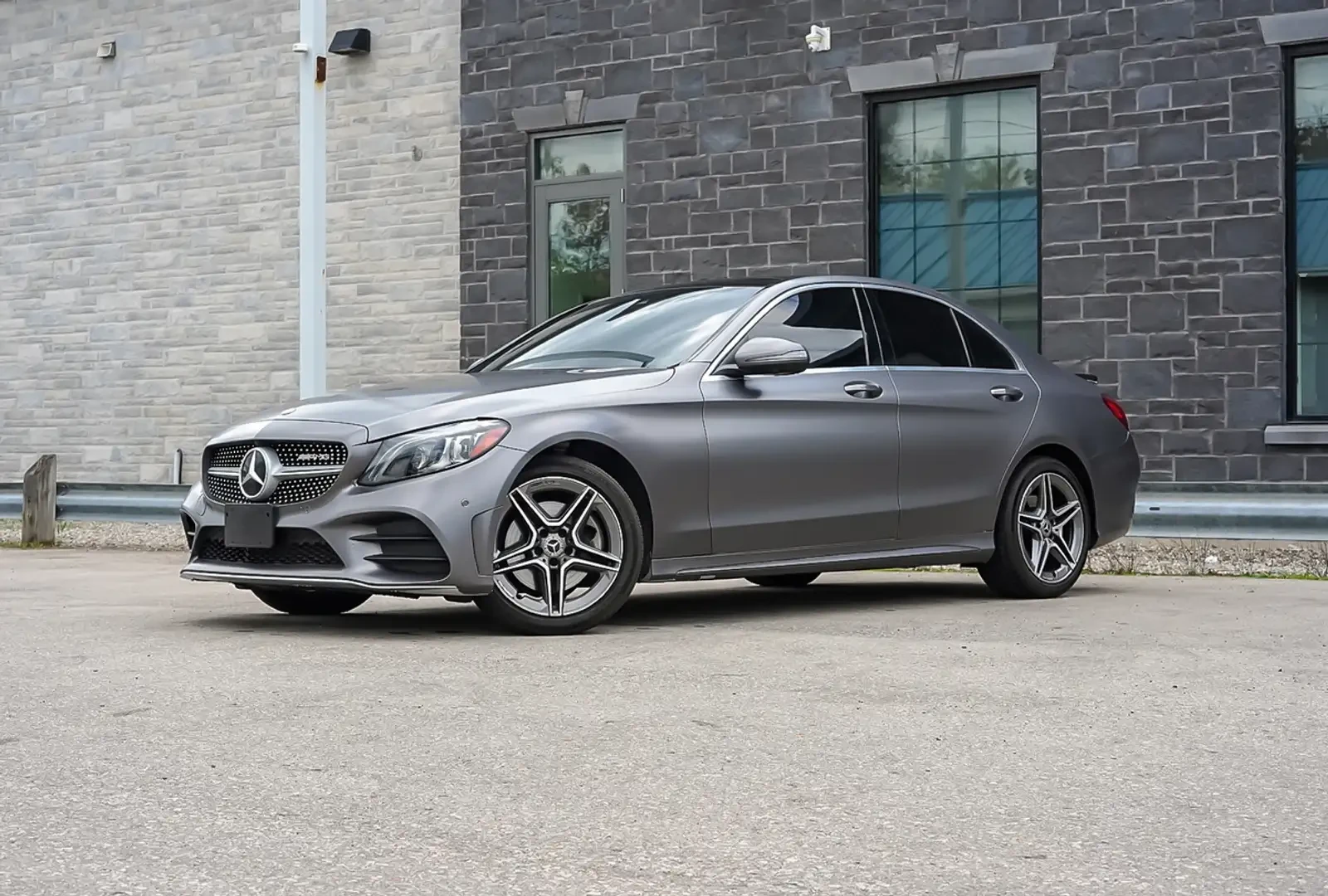 Mercedes-Benz C 300 C300 AMG AVANTGARDE EDITION Wrapped in Matt Grey, снимка 5 - Автомобили и джипове - 55670142
