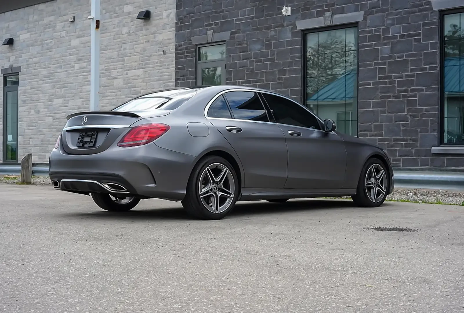 Mercedes-Benz C 300 C300 AMG AVANTGARDE EDITION Wrapped in Matt Grey, снимка 7 - Автомобили и джипове - 55670142