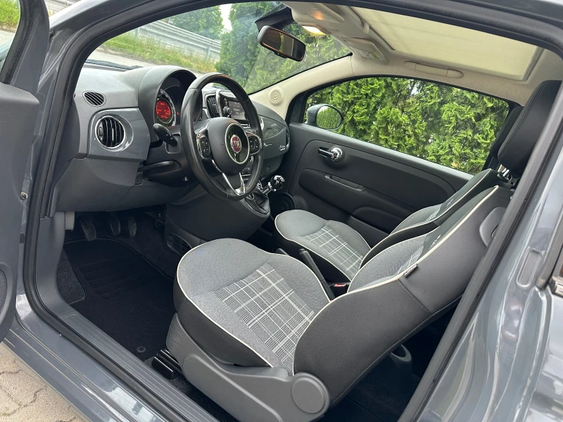 Fiat 500 1.2i EUO 6B Климатроник! Панорама!Start/stop!, снимка 8 - Автомобили и джипове - 50352905