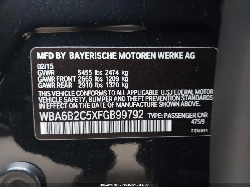 BMW 650 4.4l I Gran Coupe - изображение 9