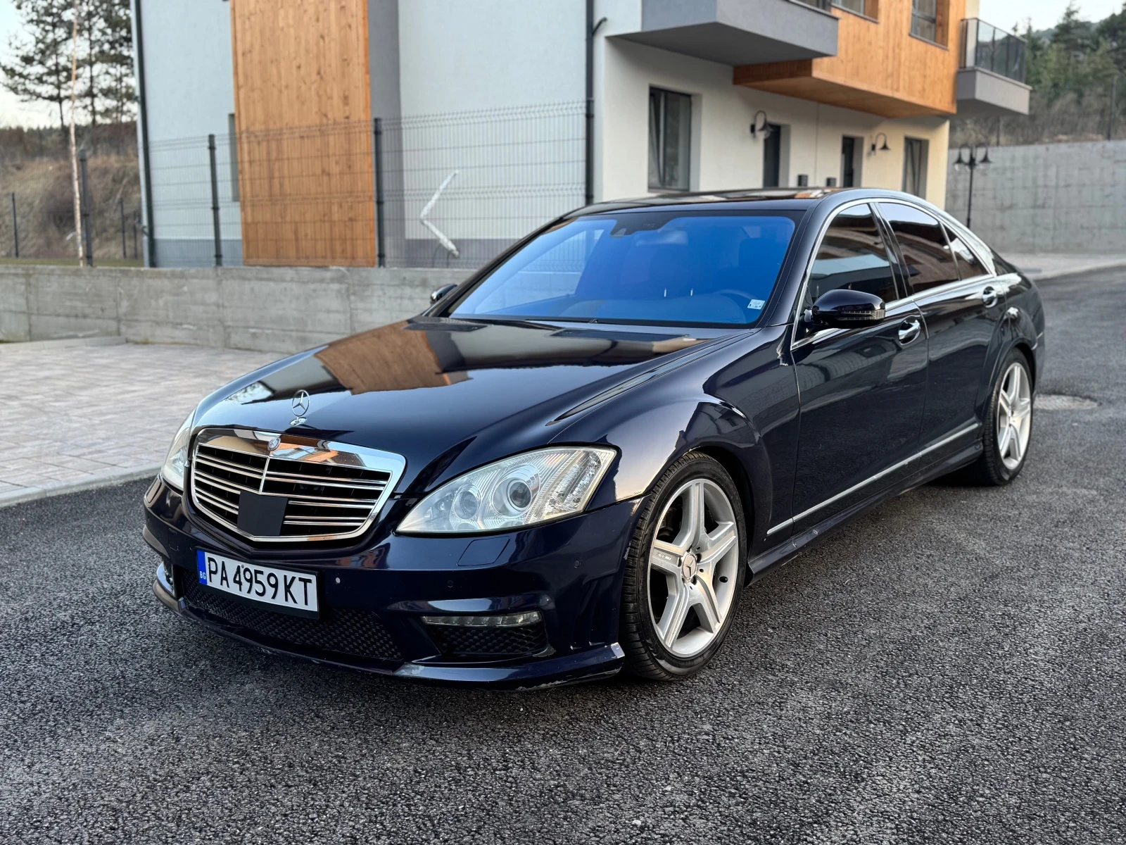 Mercedes-Benz S 320 320CDI/AMG Пакет/Night Vision, снимка 14 - Автомобили и джипове - 53839940