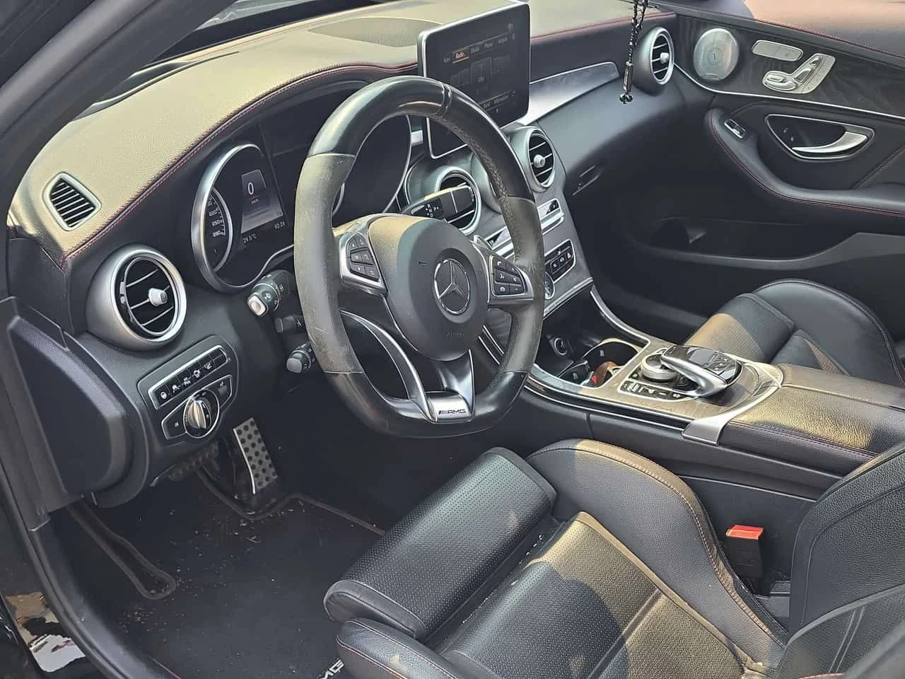 Mercedes-Benz C 450 AMG 360/DIS/HUD/BURMESTER/АВТОКРЕДИТ , снимка 5 - Автомобили и джипове - 55569110