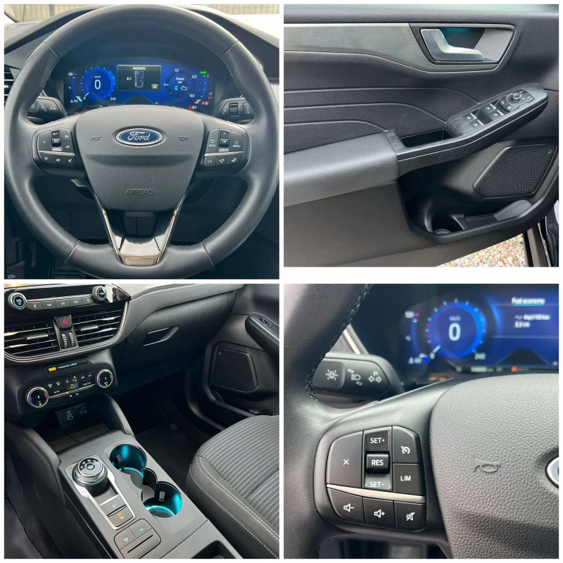 Ford Kuga 2.5 DURATEC 190 hp * FHEV *  E85  TITANIUM, снимка 14 - Автомобили и джипове - 52564738