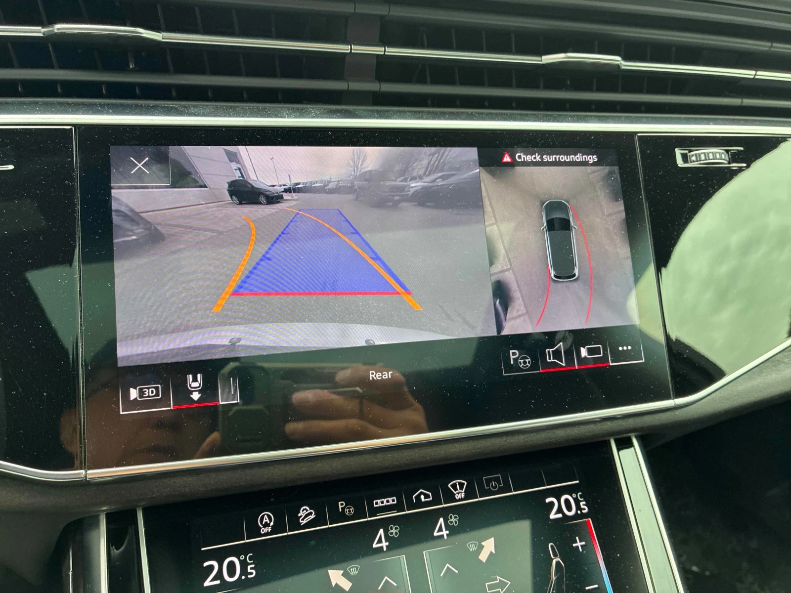 Audi Q7 ПОДГРЕВ * ОБДУХВАНЕ * 7 МЕСТА * ПАНОРАМА, снимка 8 - Автомобили и джипове - 54198312