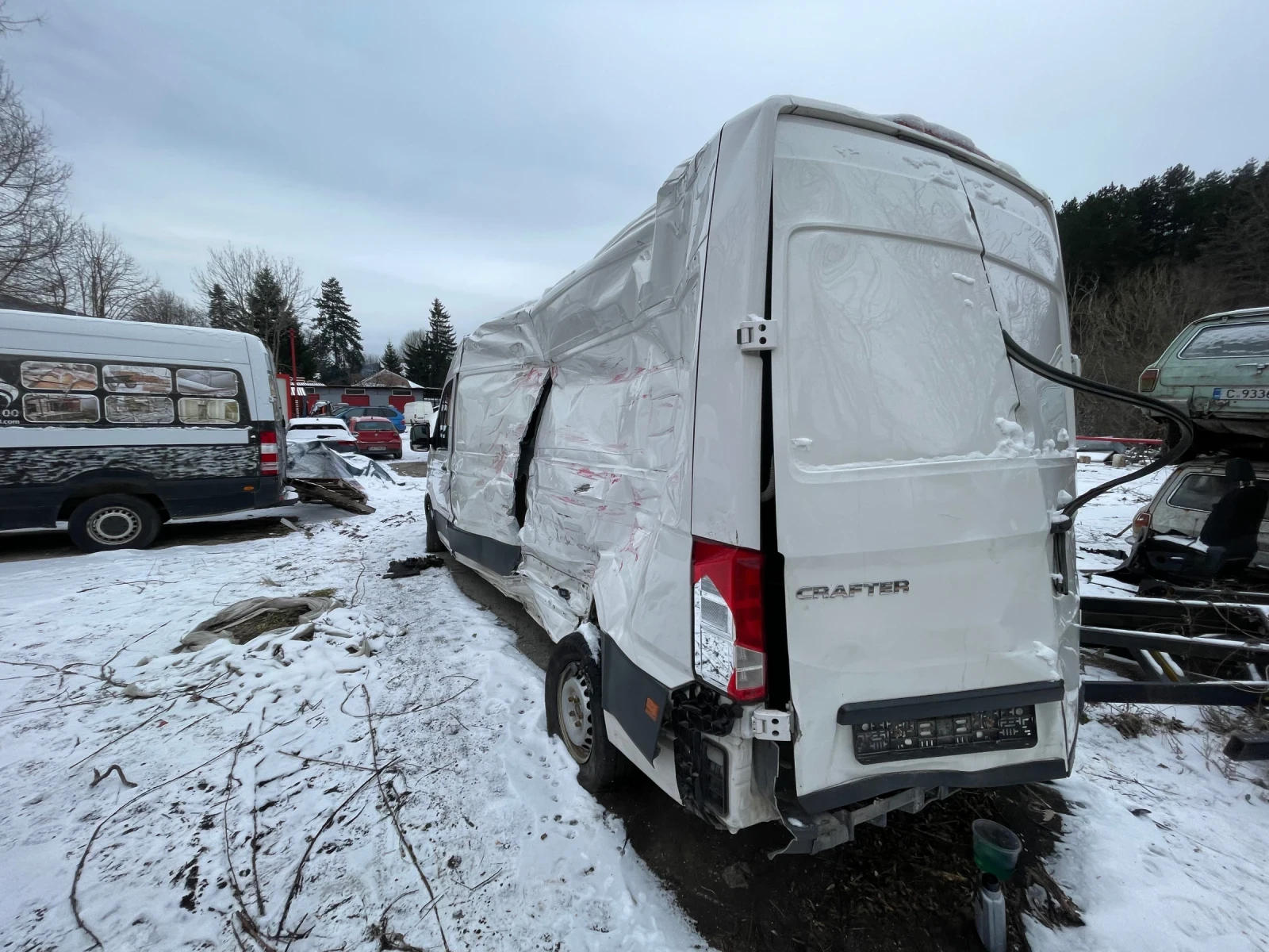 VW Crafter 2.0 ка дизел -140 коня на части или цял ! - изображение 6