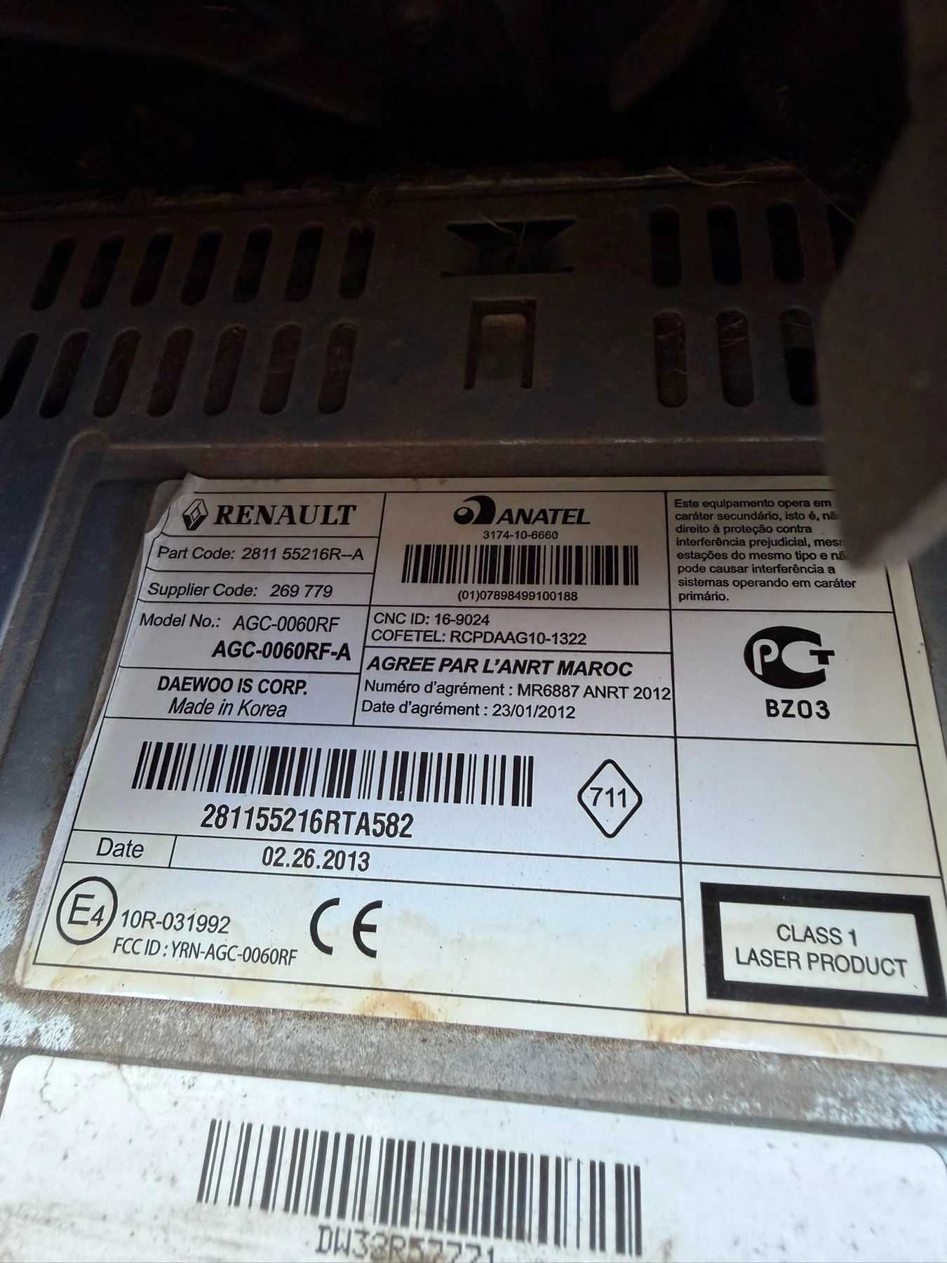 281155216R ����� CD DACIA LOGAN SANDERO DOKKER 281155216R | Mobile.bg � ����������� 2