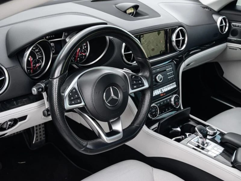 Mercedes-Benz SL 400 450 * * ОБДУХВАНЕ * * БЕЗ ИНЦИДЕНТИ * * КАМЕРА * *, снимка 11 - Автомобили и джипове - 53396051
