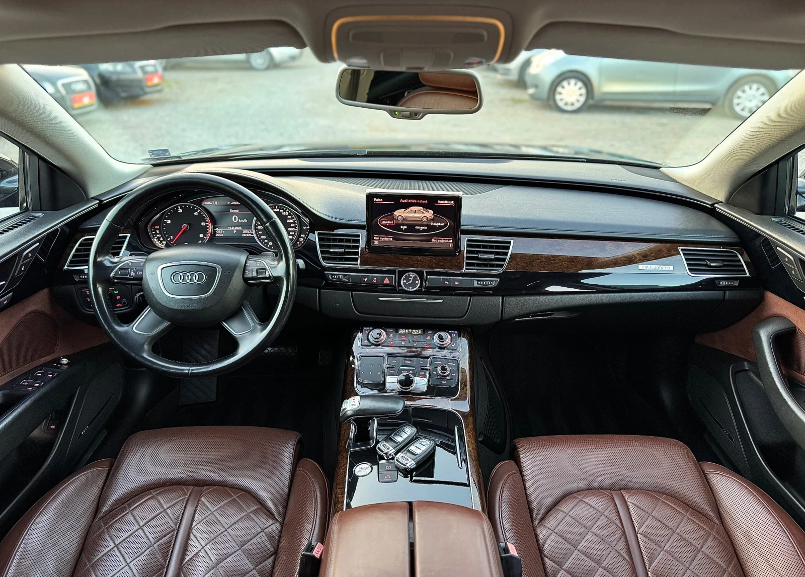 Audi A8 4.2TDI FULL Обдухване Keyless-GO Night-Vision  - изображение 8