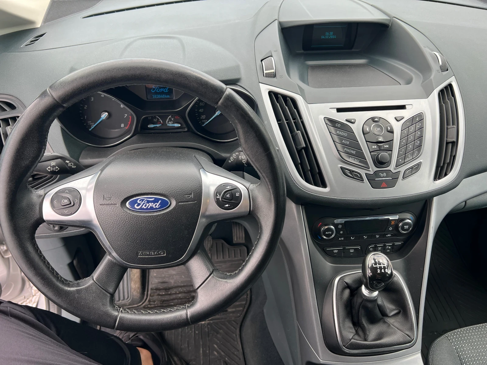 Ford C-max 1.0 101коня 2015 година нов внос Австрия, снимка 13 - Автомобили и джипове - 54505299