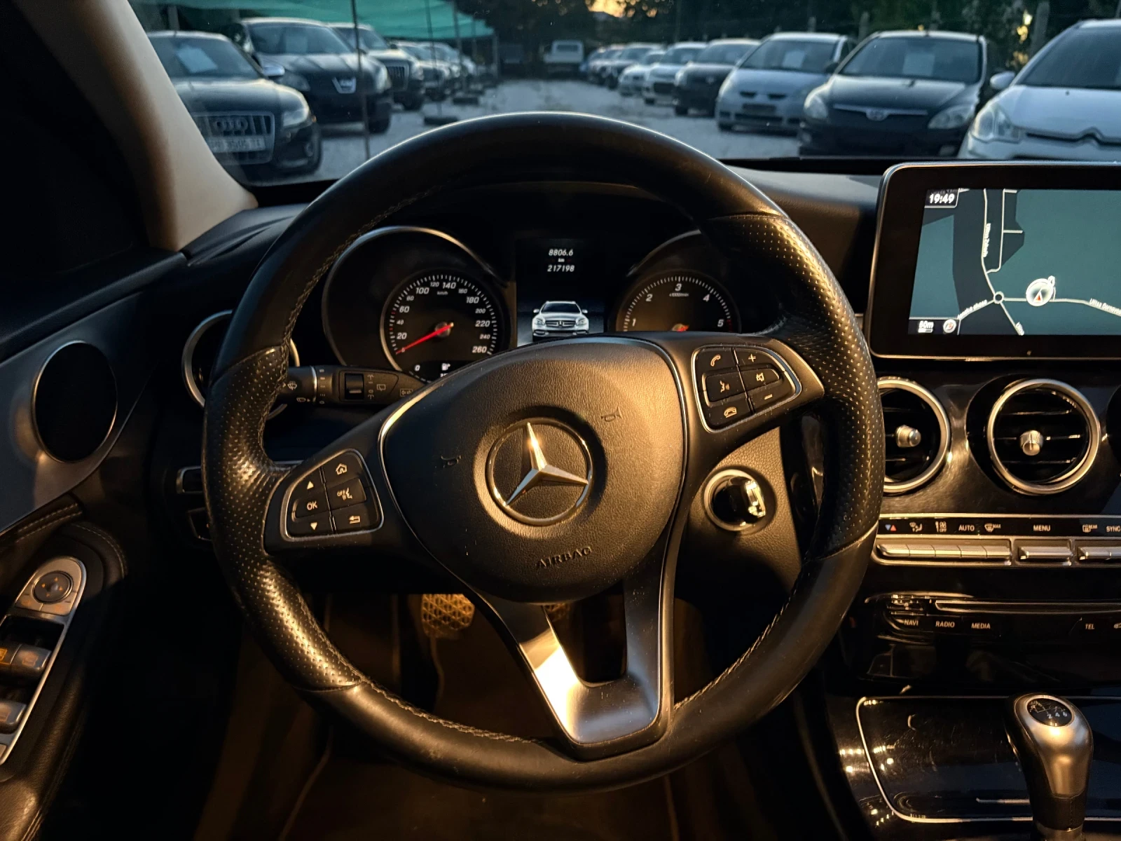 Mercedes-Benz C 220 Blutec Ръчка Сервизна История 215000 км, снимка 13 - Автомобили и джипове - 55637700