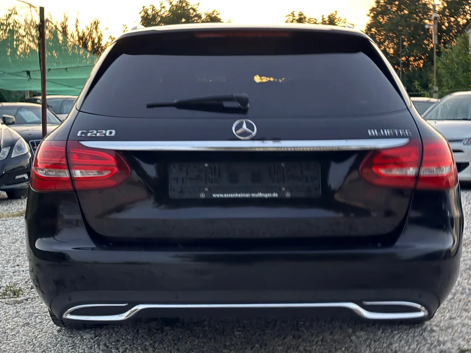 Mercedes-Benz C 220 Blutec Ръчка Сервизна История 215000 км, снимка 9 - Автомобили и джипове - 55637700