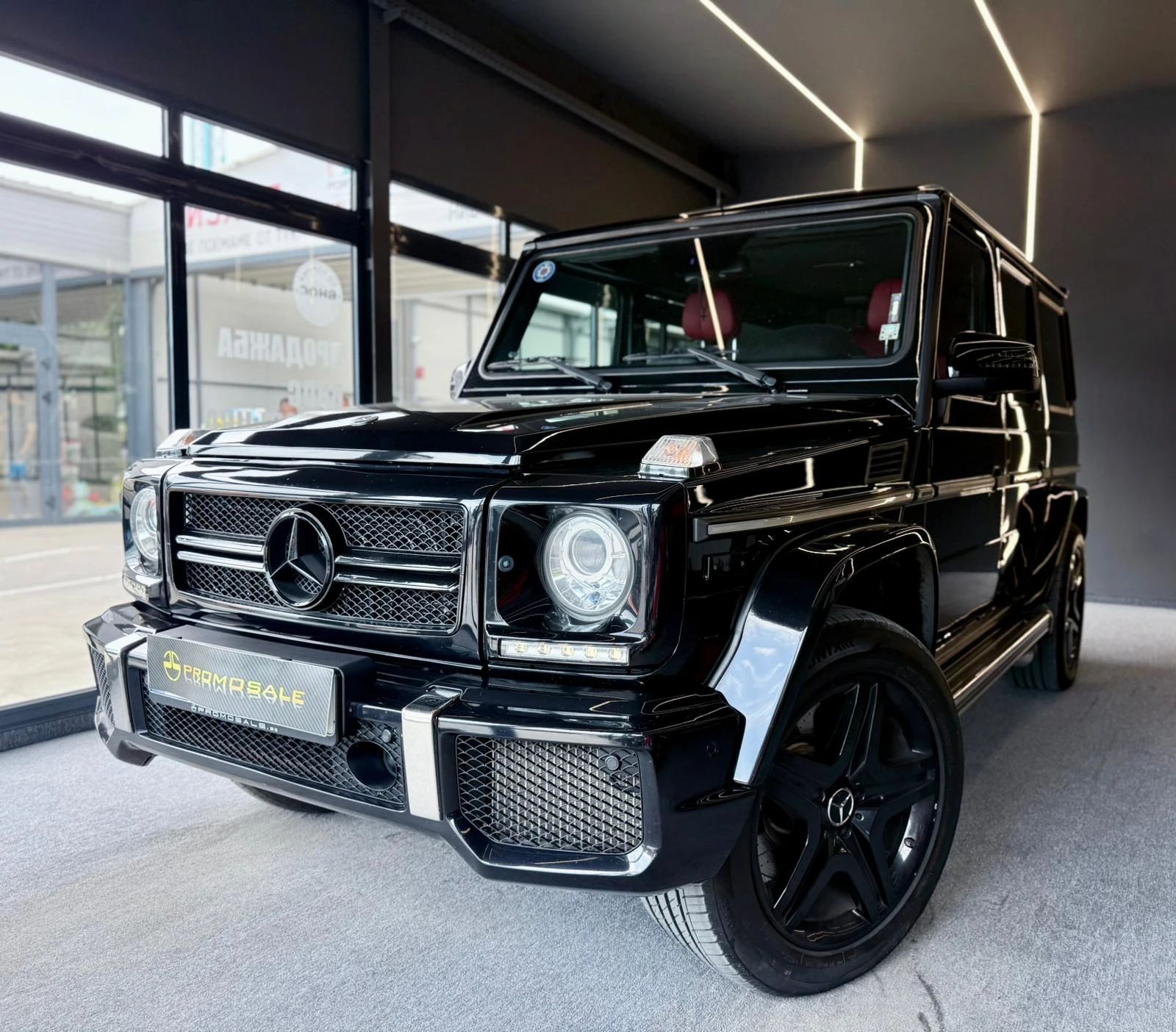 Mercedes-Benz G 63 AMG Designo* Full* Подгрев* Обдух* Лизинг, снимка 3 - Автомобили и джипове - 54703502