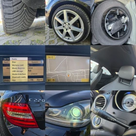 Mercedes-Benz C 220 COUPE= 2.2CDI-170кс= AMG LINE= FACE= NAVI= КСЕНОH, снимка 16