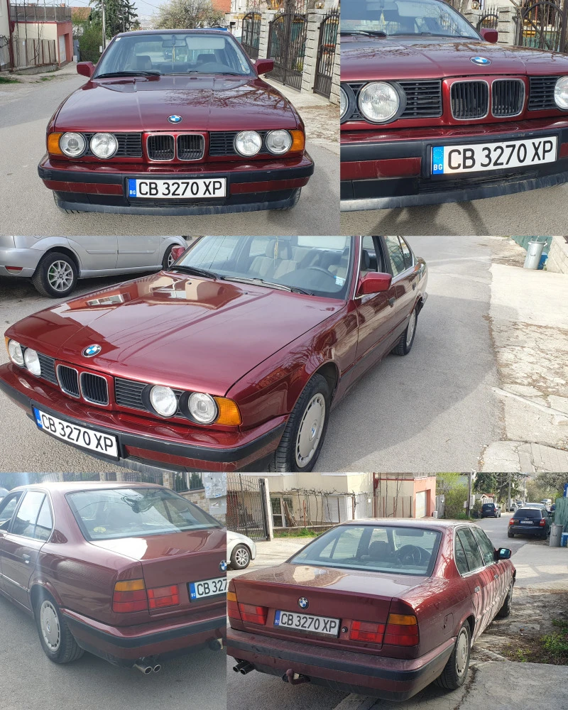 BMW 520 Bmw 89, Австрия E34 520i m20b20 Шпер , снимка 5 - Автомобили и джипове - 47455996